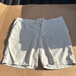 PGA Tour Gray Flat Front Shorts for Everyday Comfort